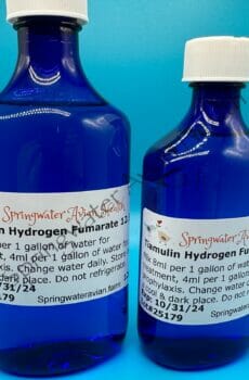 Tiamulin 8 and 12oz bottle