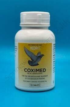 Coximed front of bottle