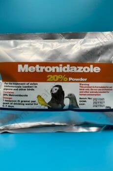 Metronidazole 20% powder pouch