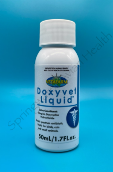 Front of Doxyvet Bottle