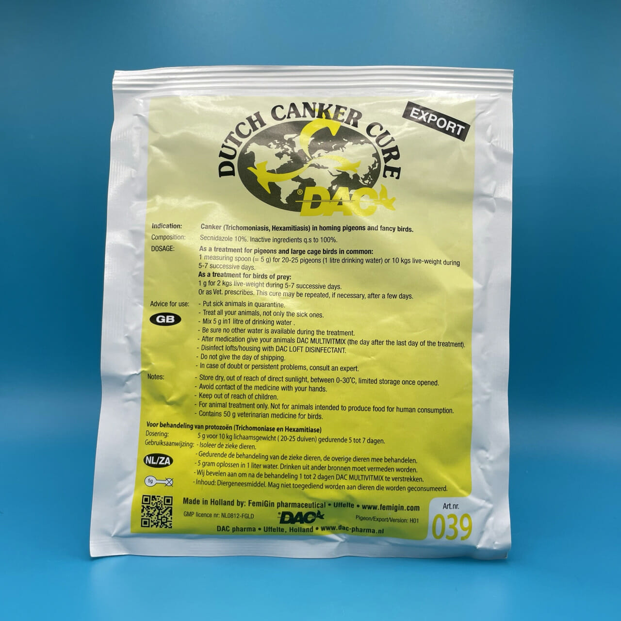 Dutch Canker Cure package.