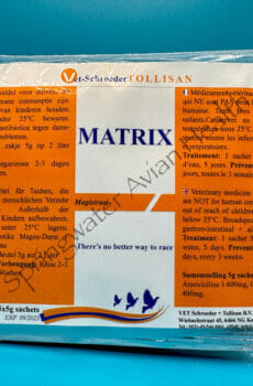 Matrix antibiotic label