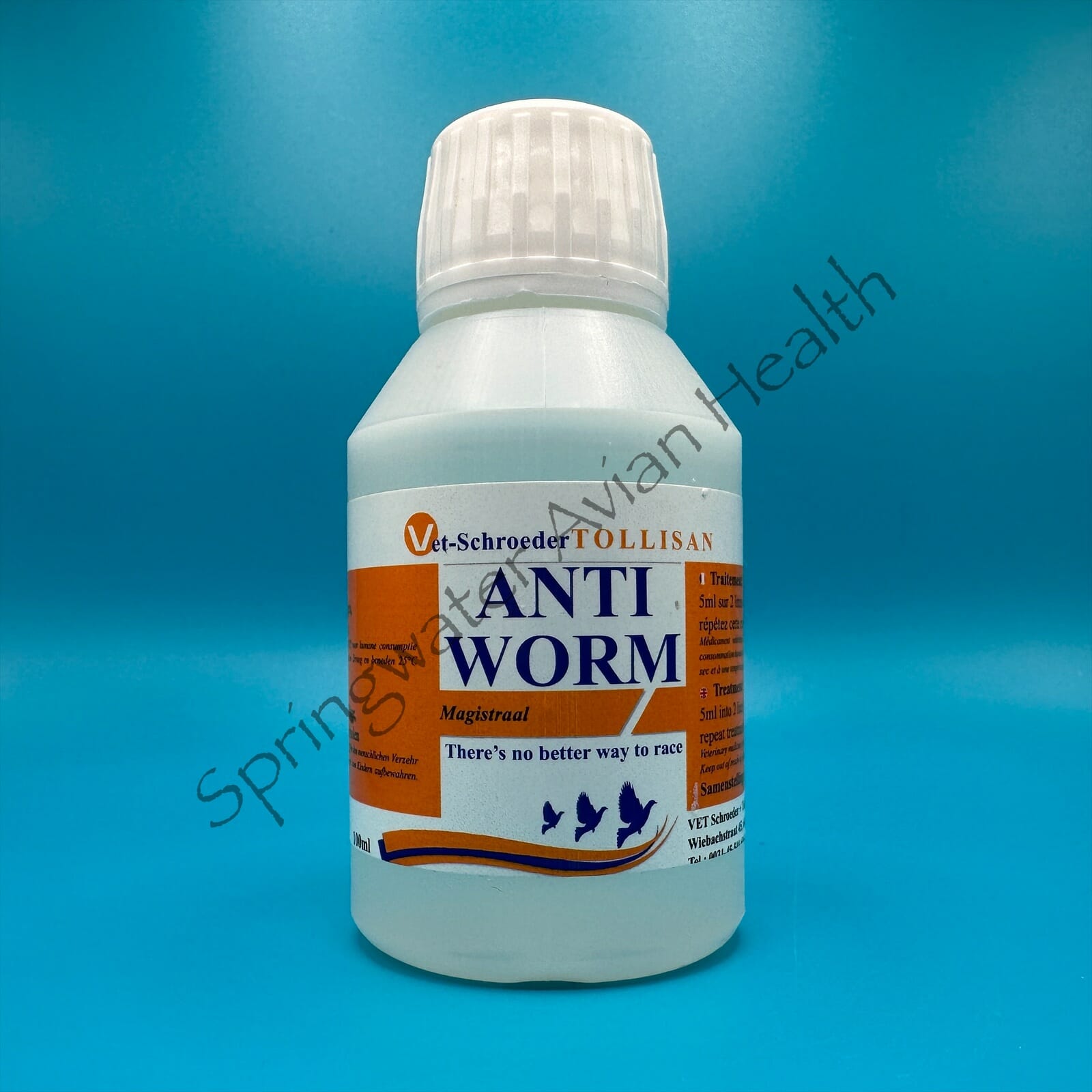 Anti Worm bottle front