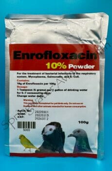 Enrofloxacin 10% Powder Label