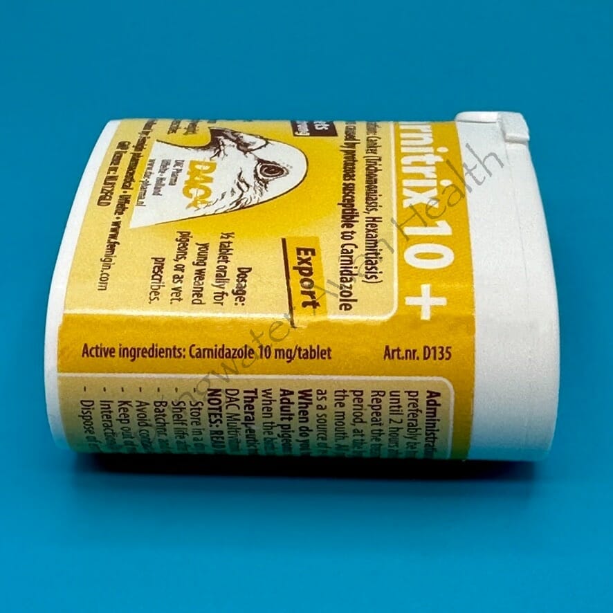 DAC Carnitrix 10+ bottle side view one