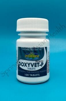 Vetafarm Doxyvet-P front of bottle.